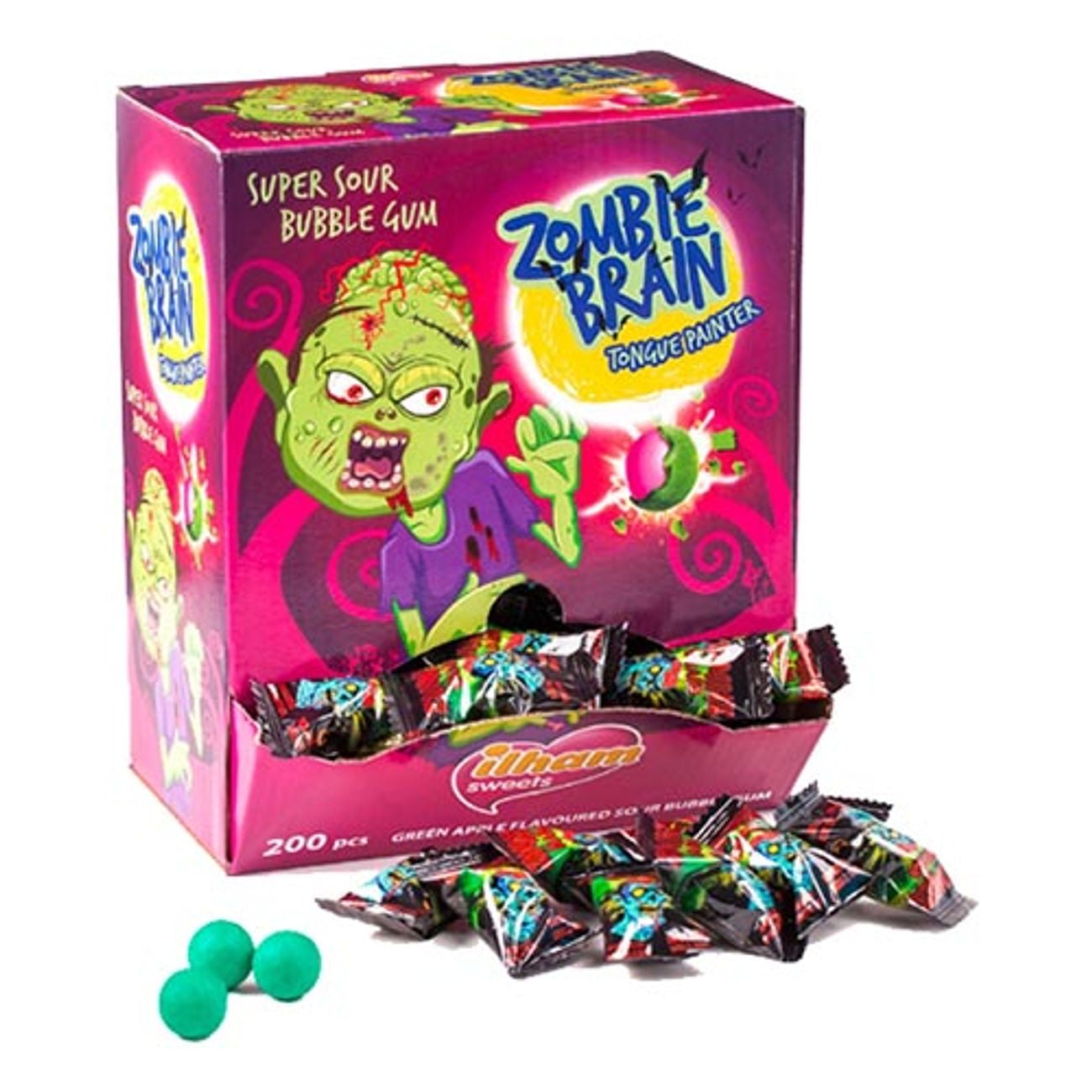 Zombie Brain Bubble Gum (x1)