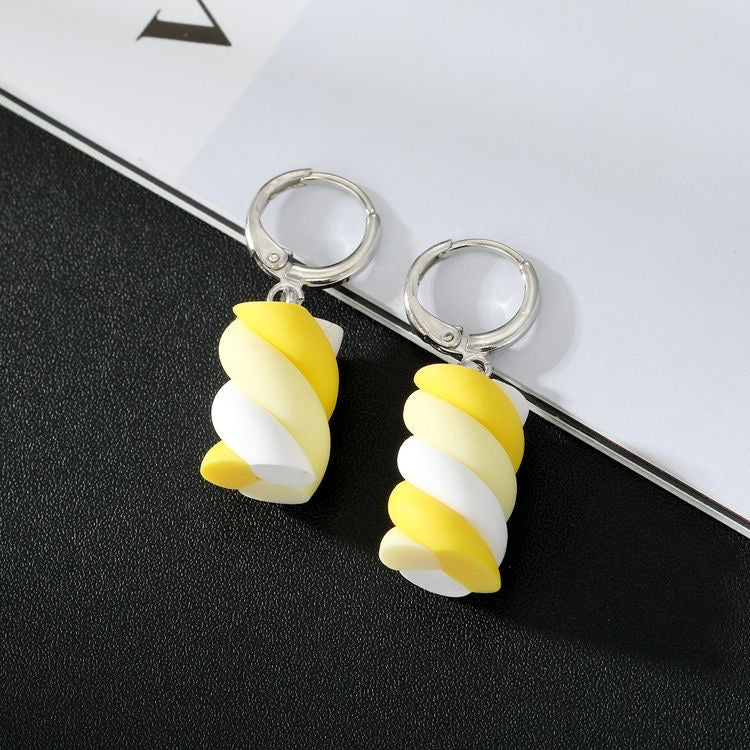 Boucles d'oreilles marshmallow