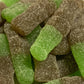 Bonbon Bouteilles de cola vert - 100 g